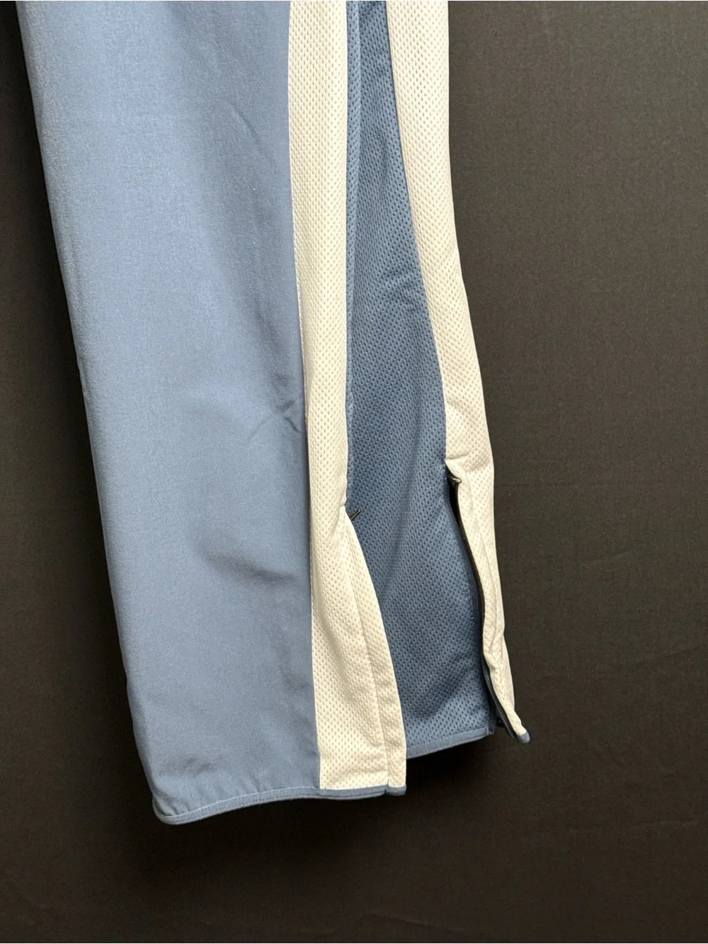 Teen Nike Slate Blue and White Track Jacket with Neon Accent - Picture 8 of 9